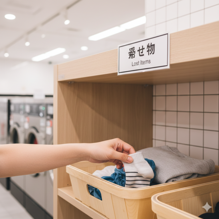 I Forgot One Sock! Dealing with Lost Items in Laundries